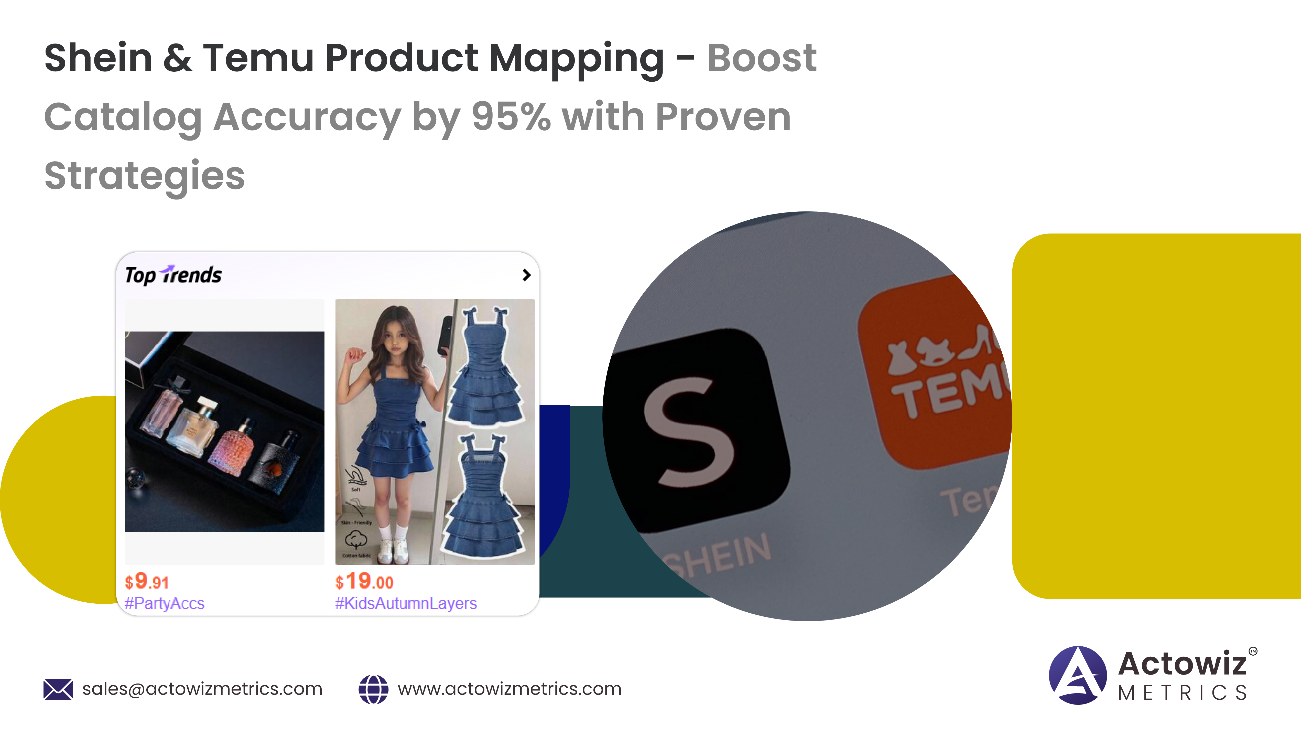 Shein & Temu Product Mapping - Boost Catalog Accuracy by 95%